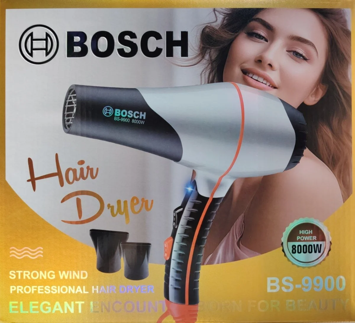 Профессиональный фен для волос BOSCH BS-9900