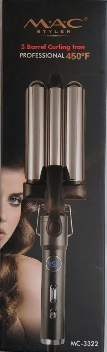 MAC Styler Щипцы для завики волос с 3 Стволами