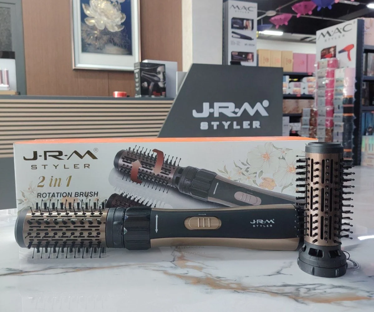 JRM STYLER 2-в-1 Автоматическая вращающаяся фен-щетка