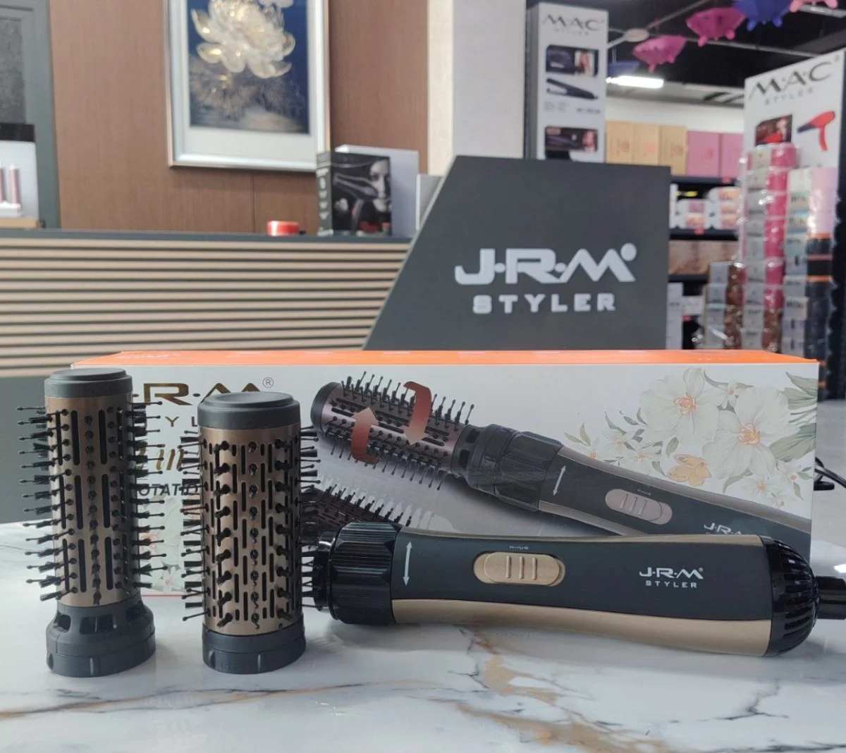 JRM STYLER 2-в-1 Автоматическая вращающаяся фен-щетка
