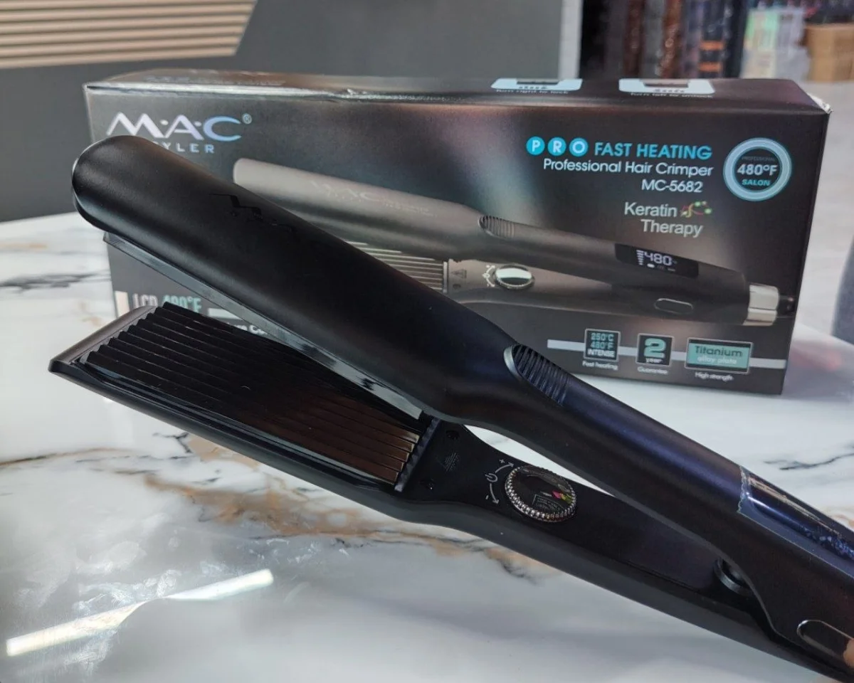 MAC STYLER МС-5682 Профессиональный утюжка-гофре для волос