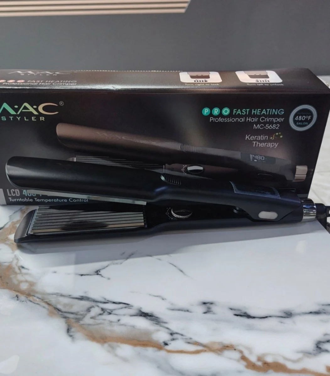 MAC STYLER МС-5682 Профессиональный утюжка-гофре для волос