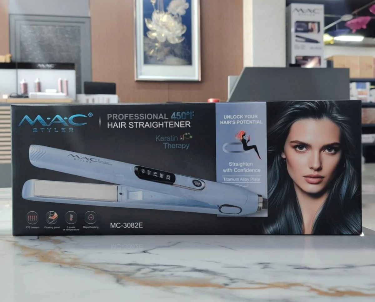 MAC STYLER МС-3082Е Профессиональный утюжок-выпрямитель волос