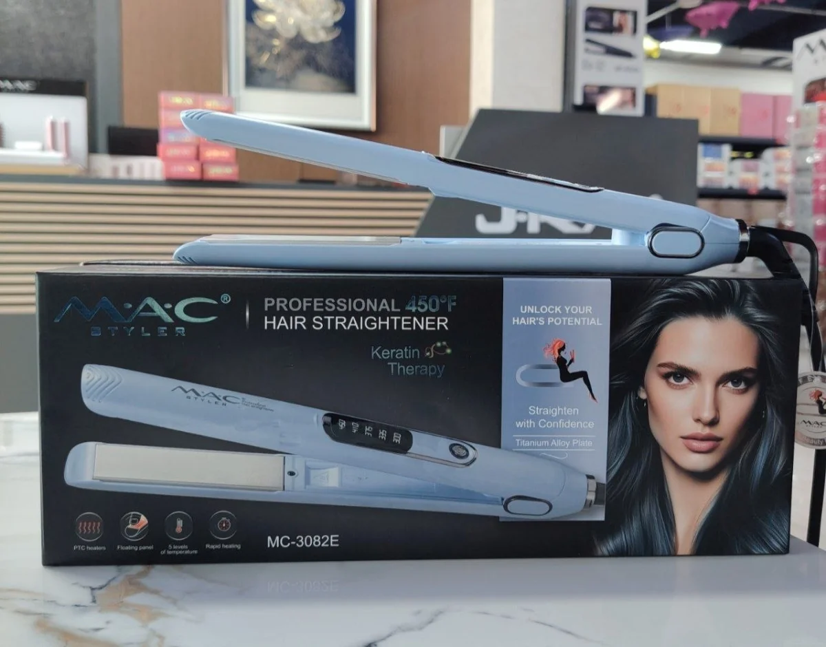 MAC STYLER МС-3082Е Профессиональный утюжок-выпрямитель волос