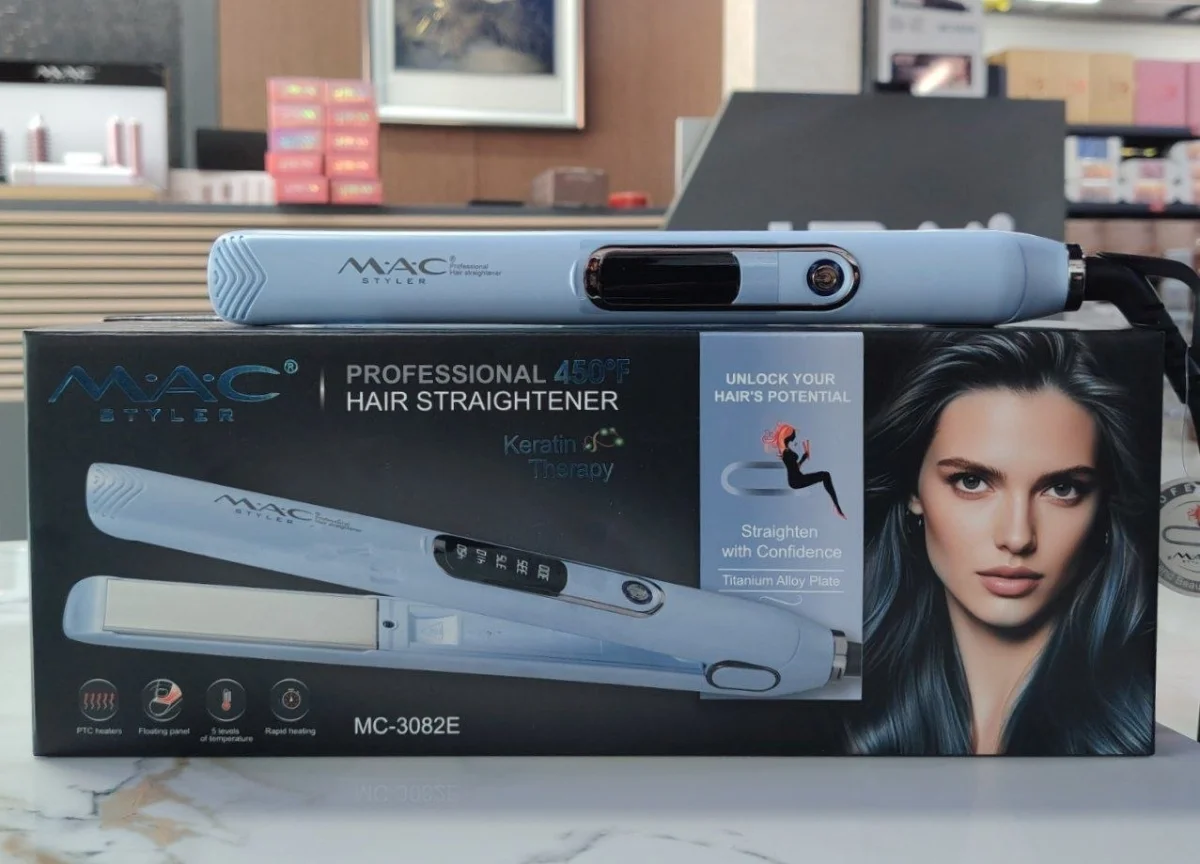 MAC STYLER МС-3082Е Профессиональный утюжок-выпрямитель волос
