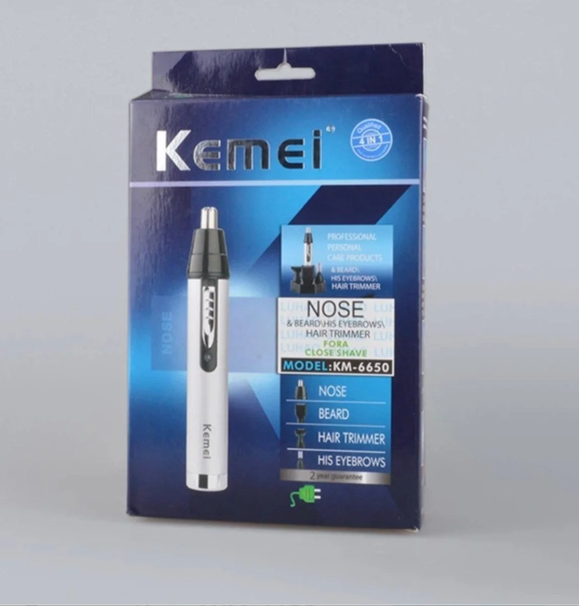 Kemei KM-6650 Мужской гигиенический мультитриммер аккумуляторного типа
