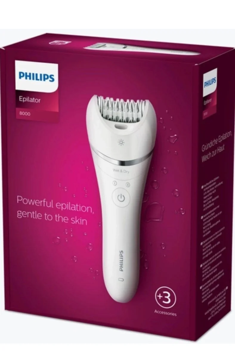 Philips Epilator Series 8000 BRE700/00 Для бережного удаления волос на ногах и теле