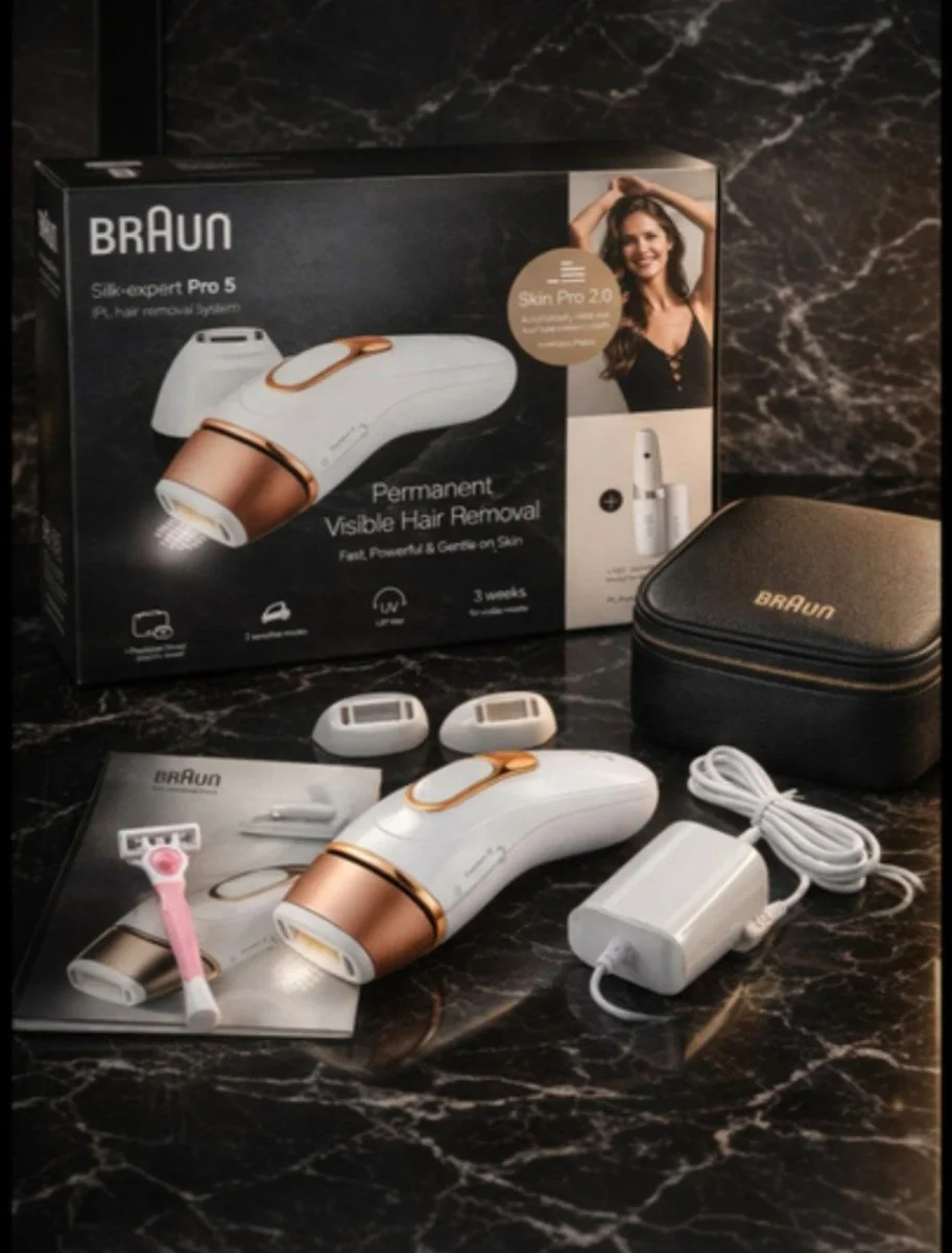 BRAUN Silk-expert Pro5 PL5146 Фотоэпилятор для удаления волос на теле и лице