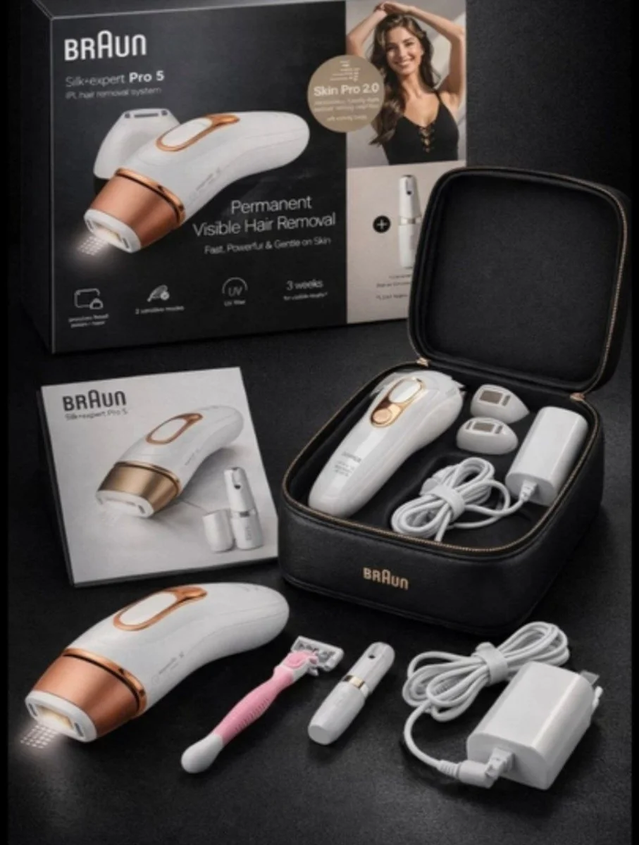 BRAUN Silk-expert Pro5 PL5146 Фотоэпилятор для удаления волос на теле и лице