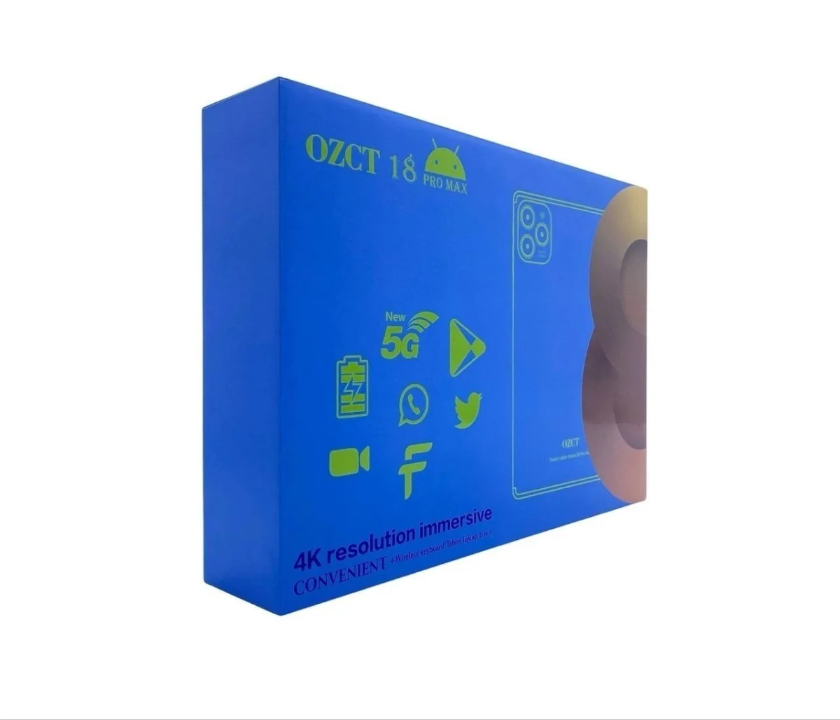 Planshet OZCT 18 Pro Max 10.1 inch 16GB/512 Gold Планшет Золотистый цвет