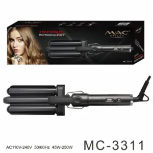 MAC STYLER МС-3311 Профессиональная тройная плойка для волос