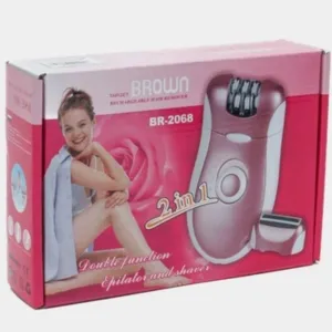 BRAUN BR-2068 Женский беспроводной мультиэпилятор 2-в-1